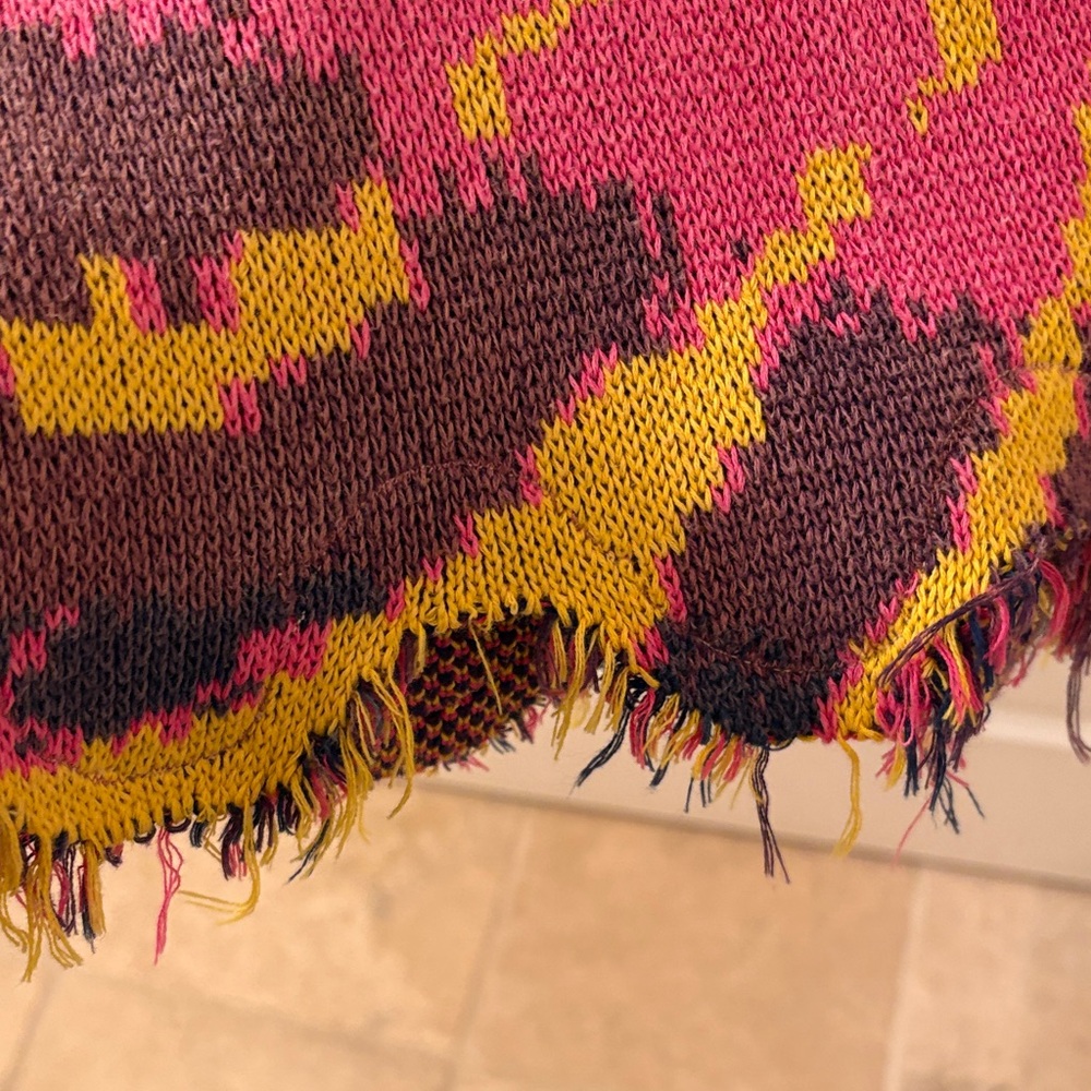 Magnolia Pearl NWT Cotton Wool Kaleidoscope sweater in Sunburst Top 2154 - Picture 6 of 10